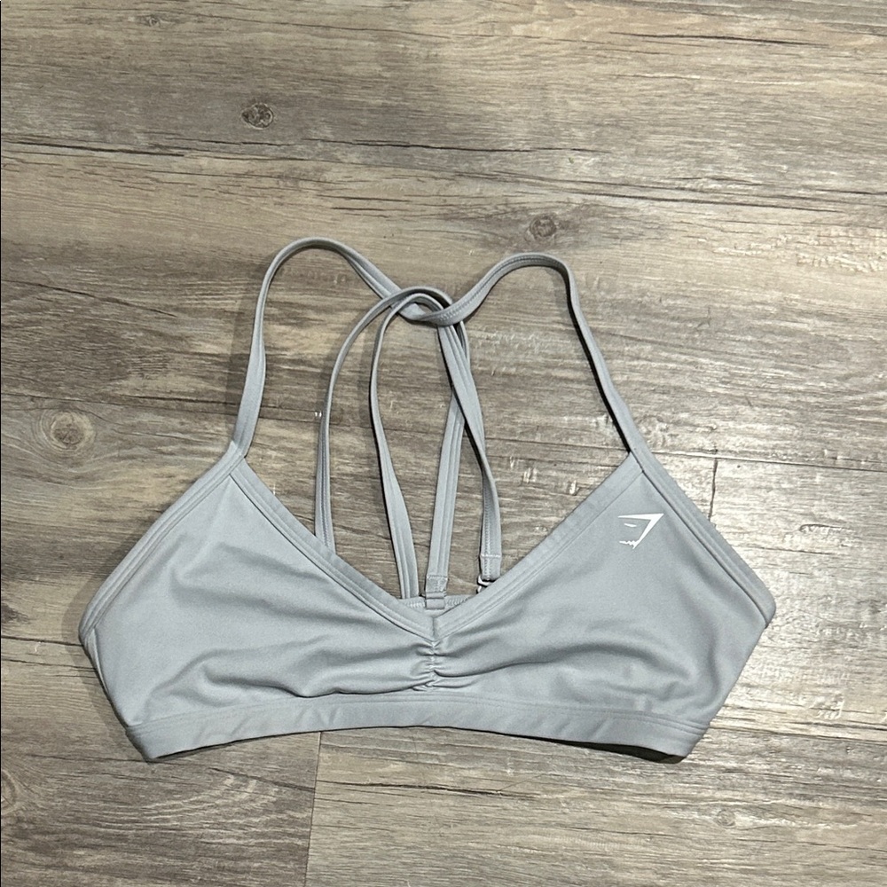 Gymshark Minimal Sports Bra SZ Medium Gray